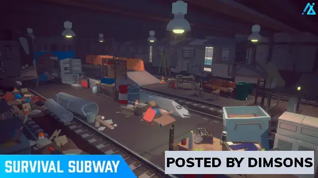 Unity 3D-Models POLY - Survival Subway v1.0