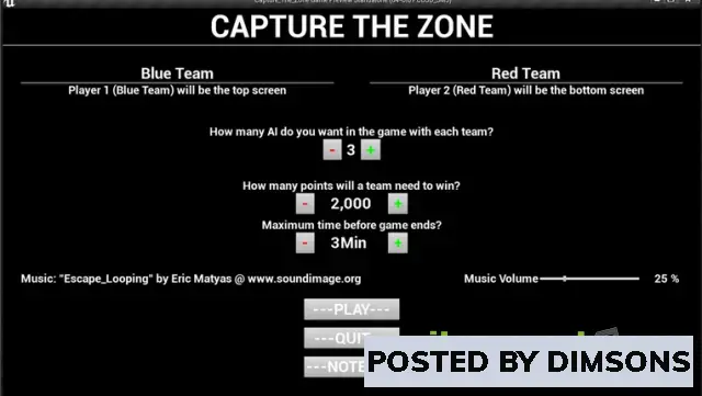 Unreal Engine Blueprints Capture The Zone v5.4