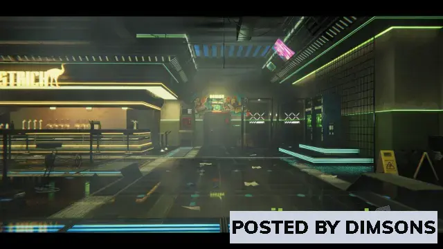 Unity 3D-Models Cyberpunk Night Club Environment v1.0