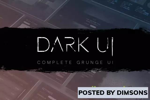 Unity 2D Dark - Complete Horror UI v1.2.0