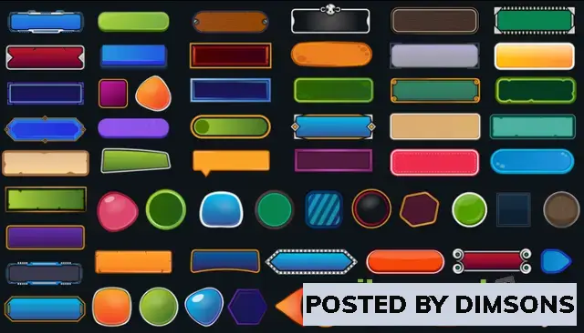 Unity 2D Game User Interface - buttons v1.0