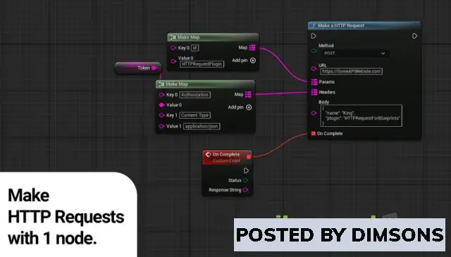 Unreal Engine Code Plugins HTTP Requests for Blueprints v5.3