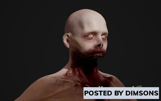 Unreal Engine Characters Mutant Vampire Zombie v4.25+