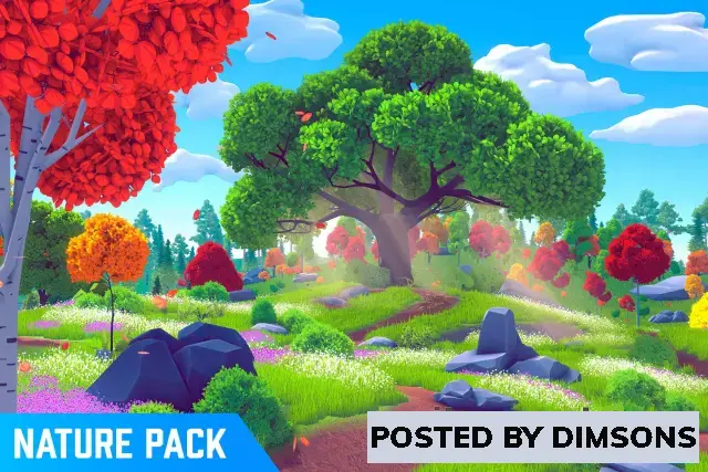 Unity 3D-Models Poly - Nature Pack v1.0