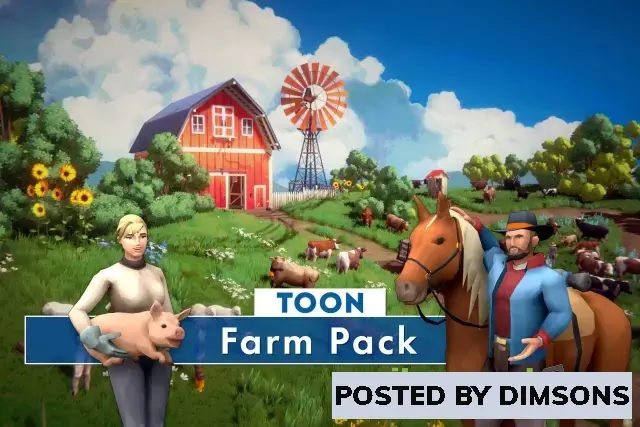 Unity 3D-Models Toon Farm Pack v1.0.0