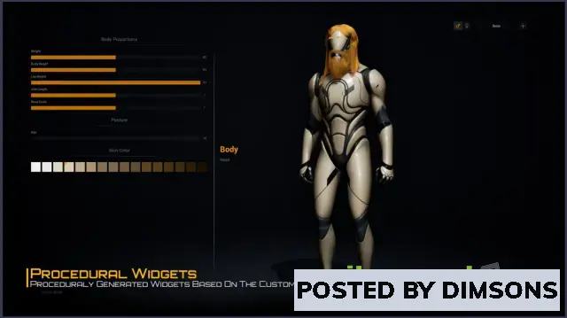 Unreal Engine Blueprints Ultimate Character Customization v2.0 (5.1+)