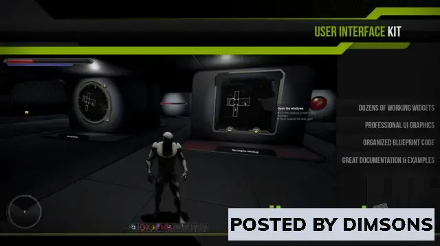 Unreal Engine 2D Assets User Interface Kit v4.2x+