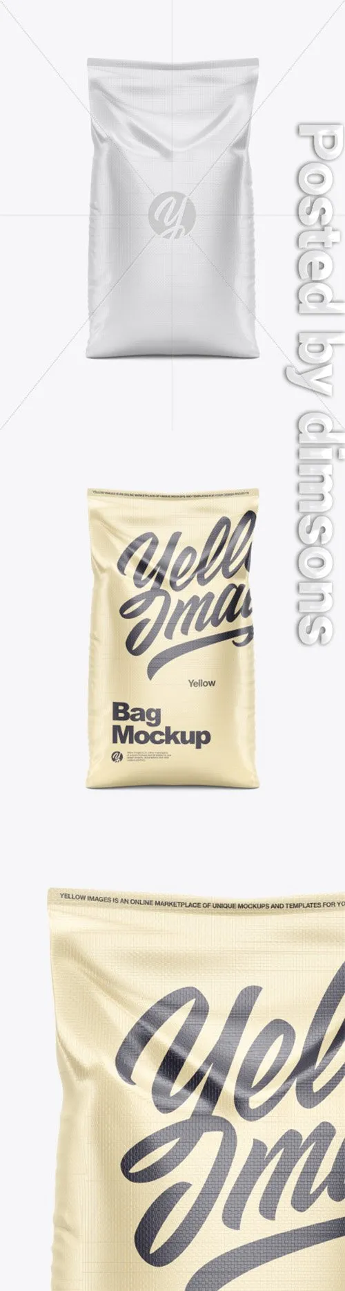 Polypropylene Bag Mockup 40273 TIF