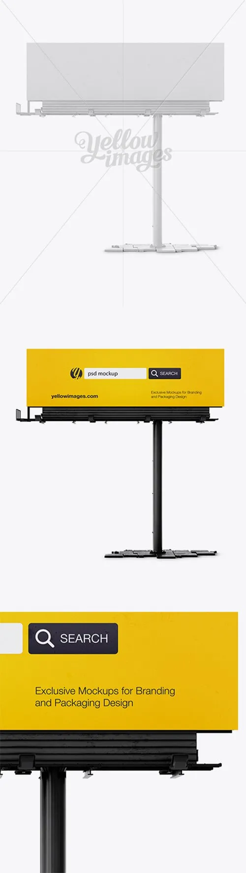 Billboard Mockup - Front View 16257