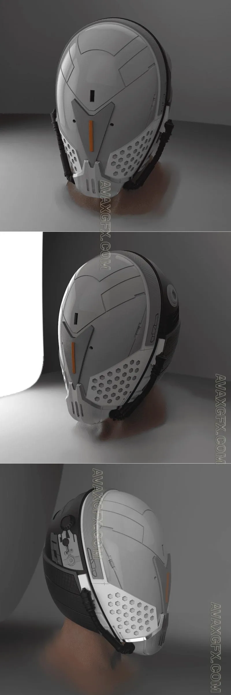 Darth Jadus Helmet - STL 3D Model