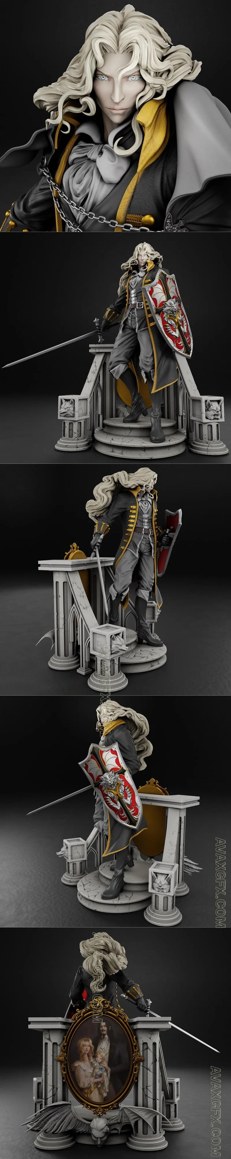 GR8 Alucard - STL 3D Model