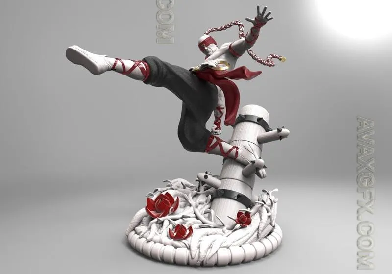L Lee Sin League of Legends - STL 3D Model
