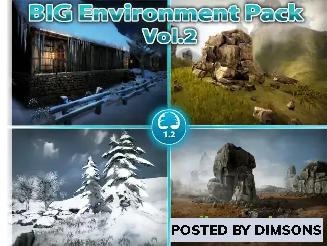 Unity 3D-Models BIG Environment Pack Vol.2 v1.2.4