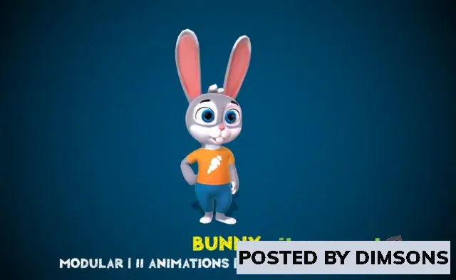 Unreal Engine Characters Bunny v4.27+