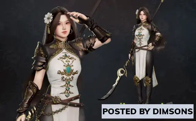 Unreal Engine Characters Cheng Yi - Chinese Warrior Girl v4.19+