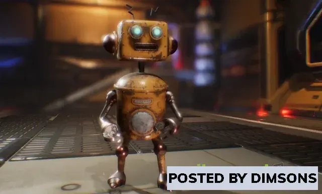 Unreal Engine Characters Cute Robot 4 v4.18+