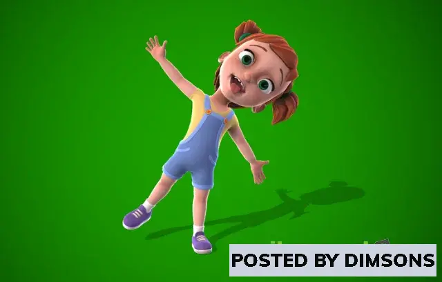 Unreal Engine Characters Little Girl v4.27+