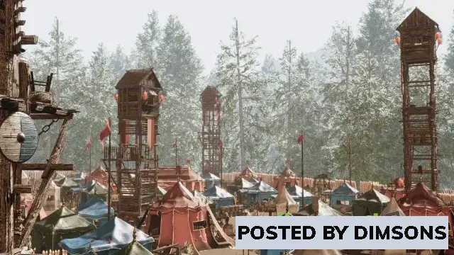 Unity 3D-Models Medieval War Camp (Fort, Fortress, Medieval Props) Environment v1.2