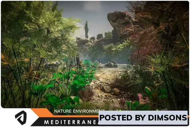 Unity 3D-Models Mediterranean Nature Pack v1.1.2