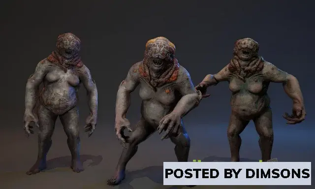 Unreal Engine Characters Mutant Monster 8 v5.3