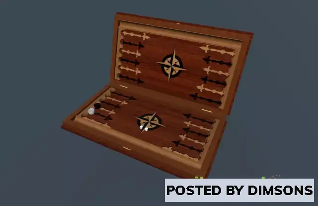 Unity 3D-Models Russian Backgammon v1