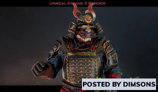 Unreal Engine Characters Samurai Ichiro v4.27+