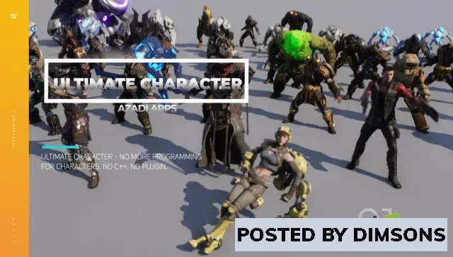 Unreal Engine Blueprints Ultimate Character v5.4