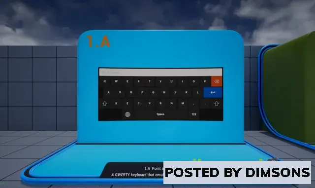 Unreal Engine Blueprints VR Virtual Keyboards v5.3