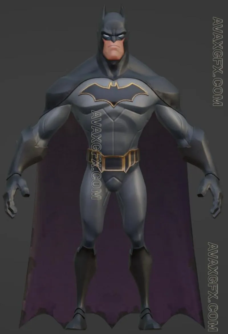 DCWC Batman - STL 3D Model