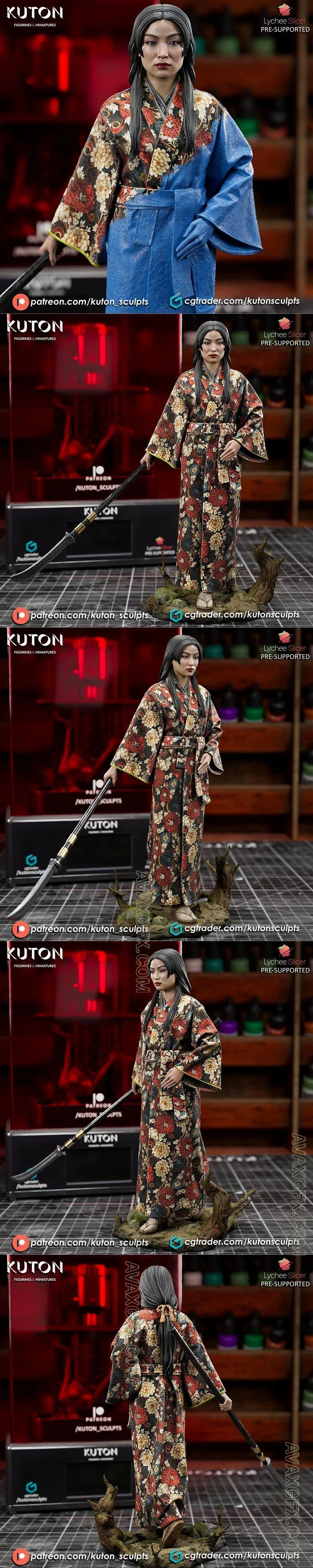 Kuton Figurines - Toda Mirako - STL 3D Model