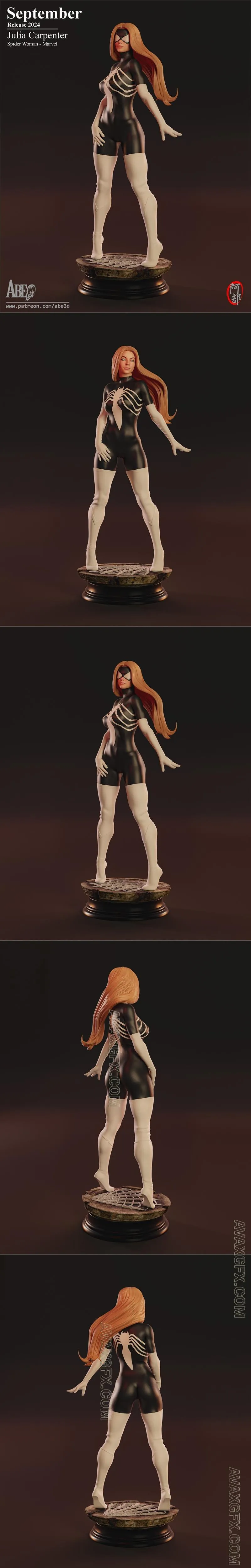 Abe3D - Julia Carpenter - STL 3D Model