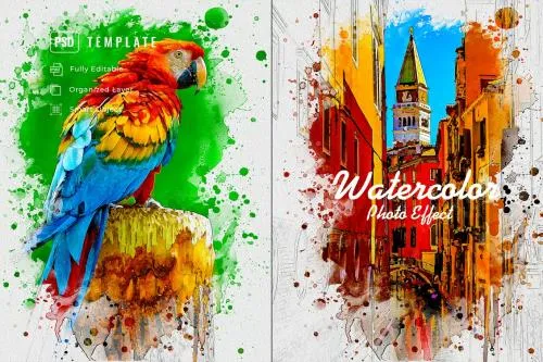 Watercolor Photo Effect - X6G6565