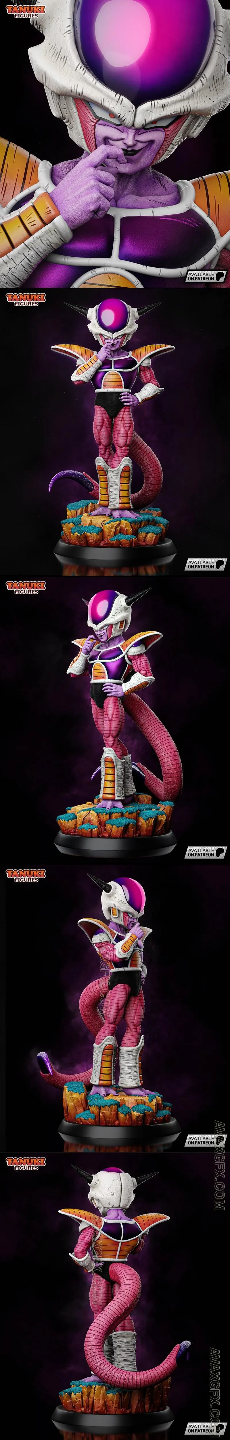 Tanuki Figures - Freezer First Form - STL 3D Model