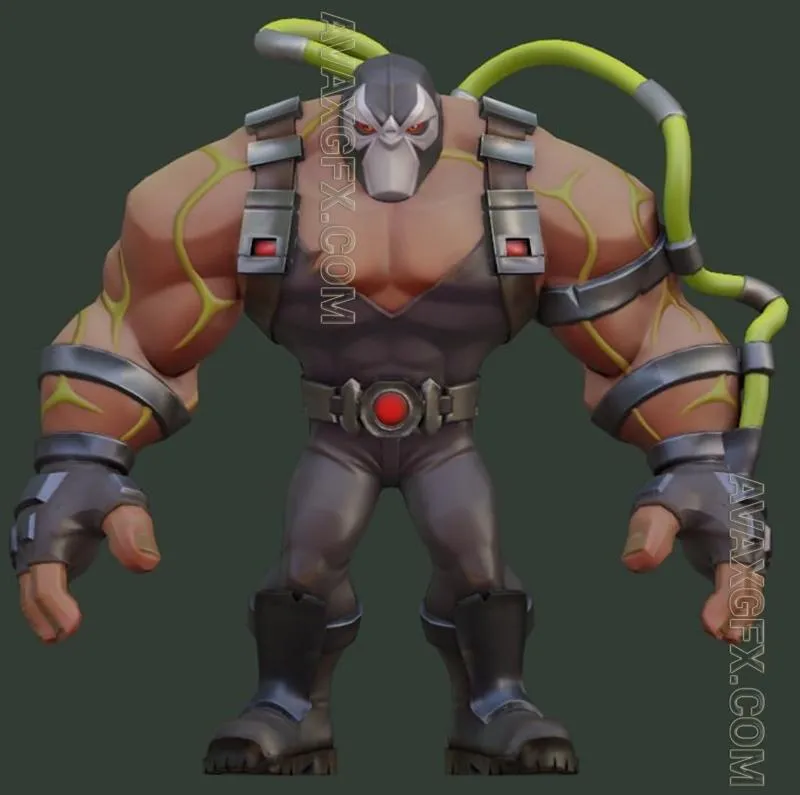 DCWC Bane - STL 3D Model