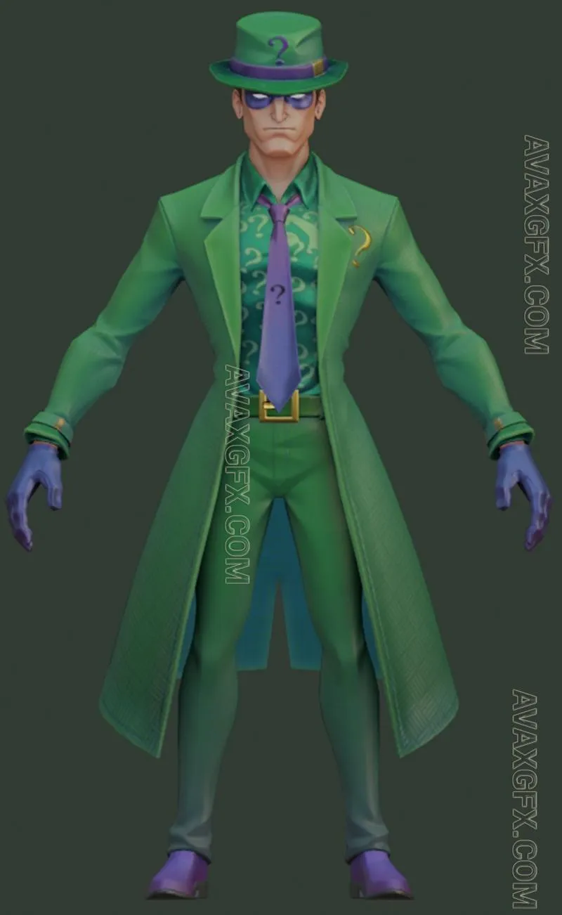 DCWC Riddler - STL 3D Model