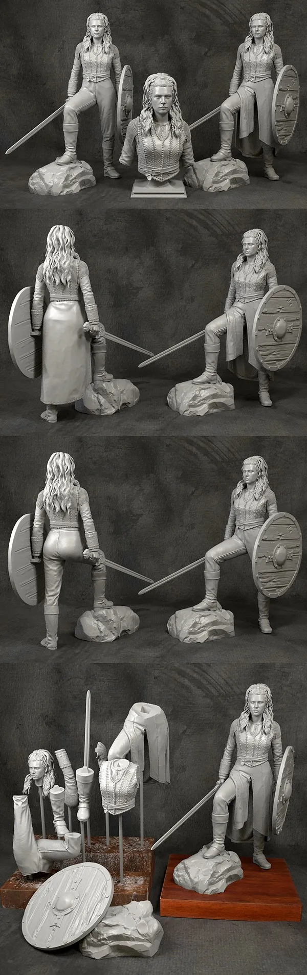 Lagertha Viking – 3D Print