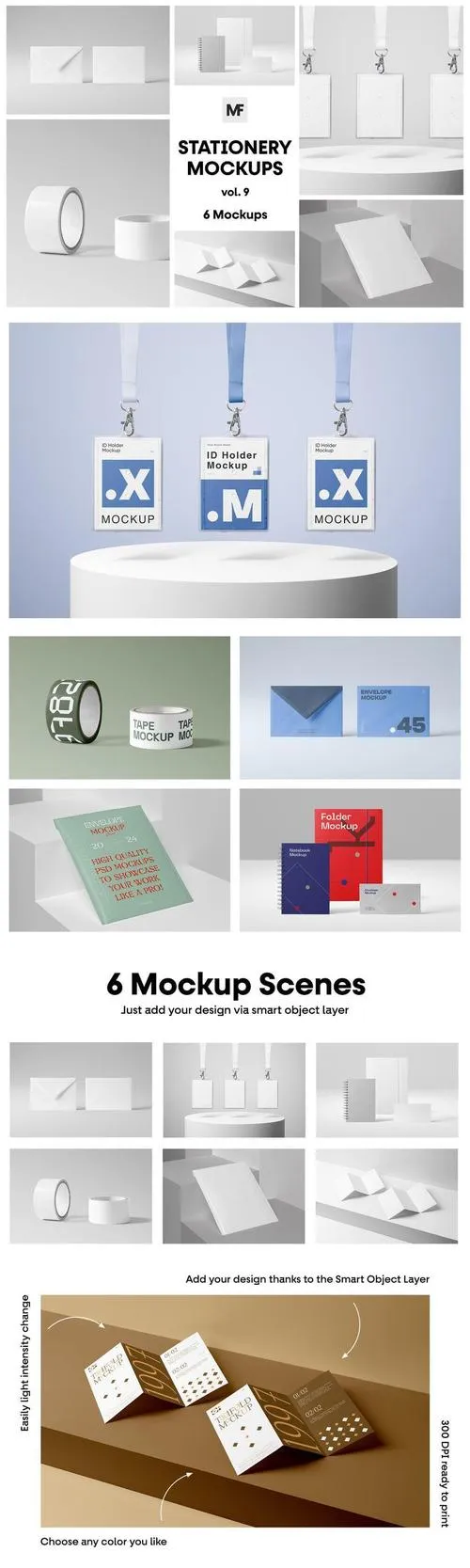 Stationery Products Mockups vol.9 GH6GJCZ
