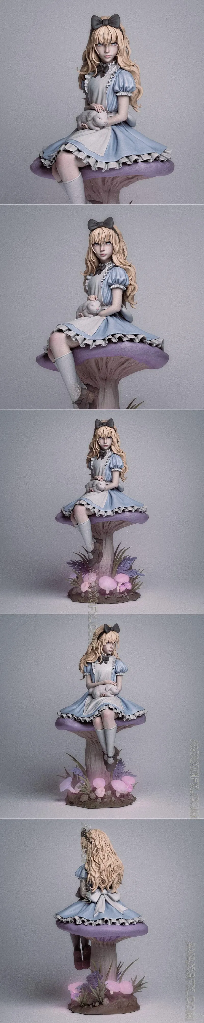 Ca 3d Studios - Alice - STL 3D Model