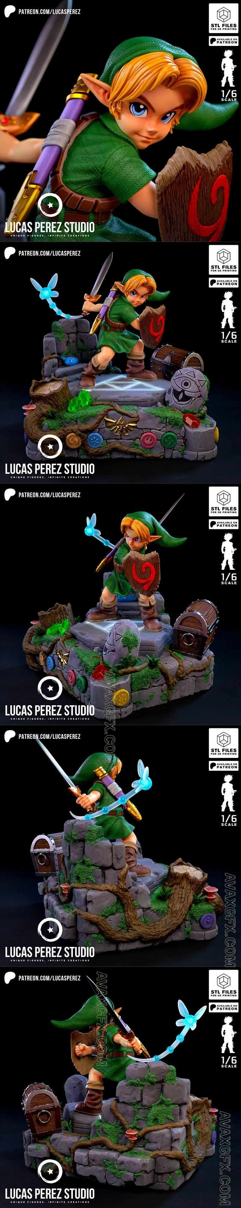 Lucas Perez Studio - Link - STL 3D Model