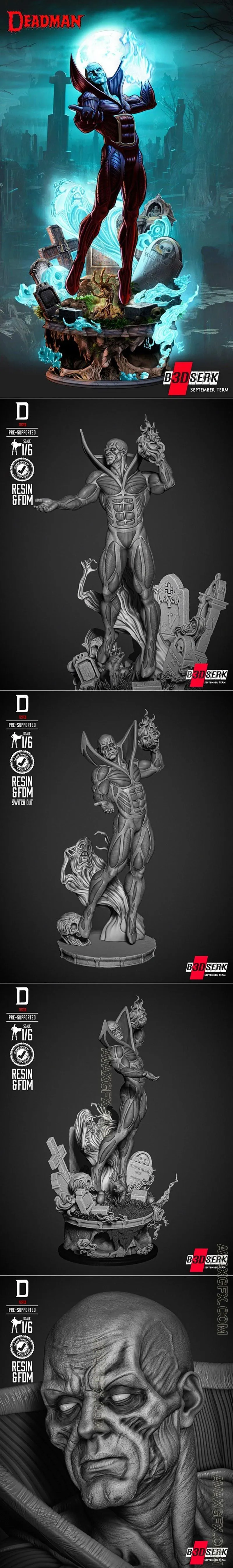 B3DSERK - Deadman Sculpture - STL 3D Model