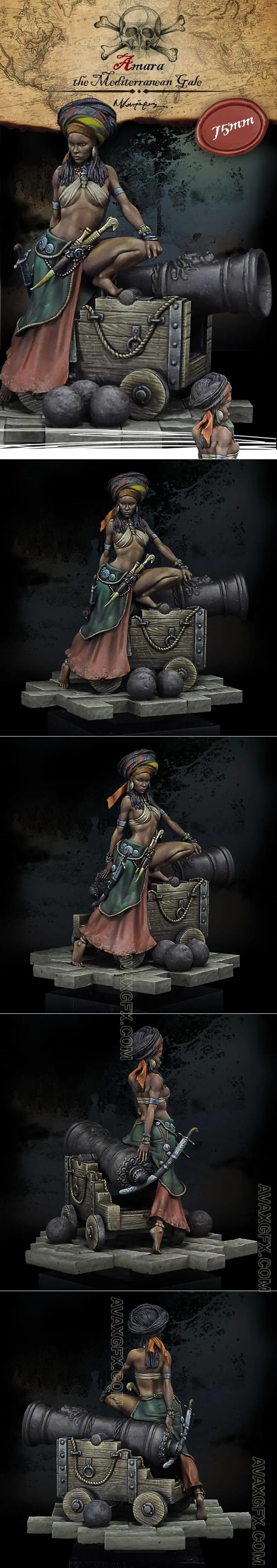 Amara - STL 3D Model
