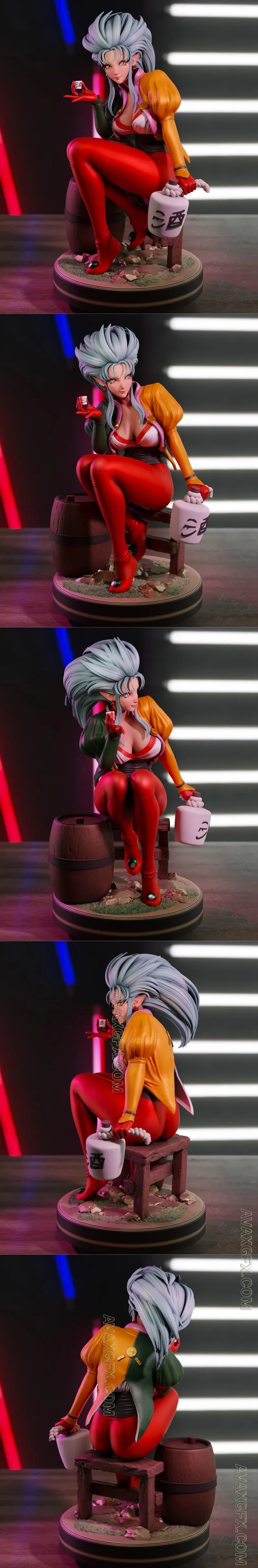Momoji - Ryoko - STL 3D Model