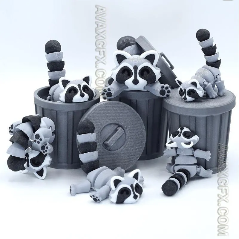 Racoon v3 - STL 3D Model