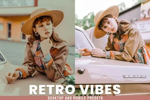 Retro Vibes - Desktop and Mobile Presets - D68CRBM
