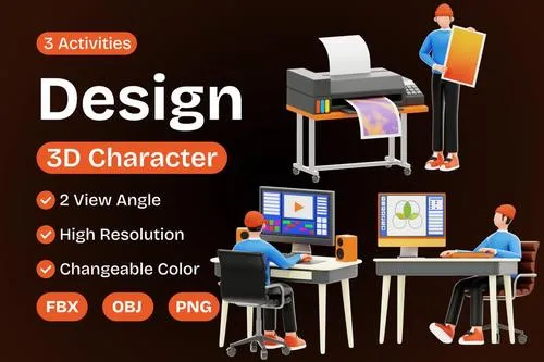 Design 3D Character JFNAY69