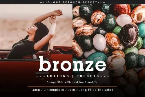 Bronze - Actions and Presets - 286251502