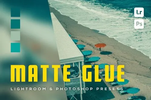 6 Matte Glue Lightroom and Photoshop 5GLXJ9N