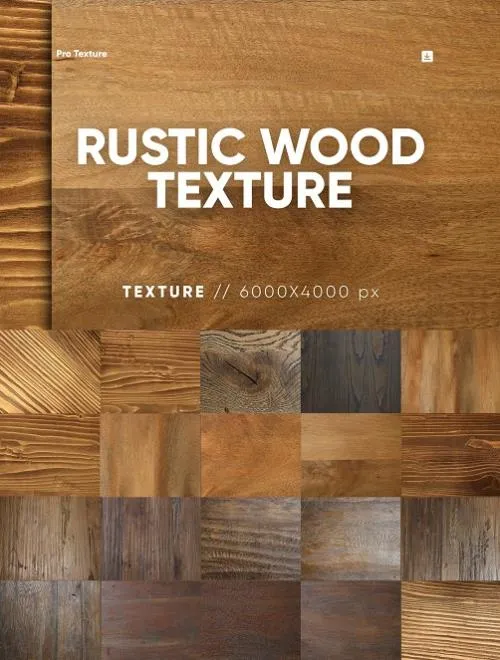 20 Rustic Wood Textures - 249XWRQ