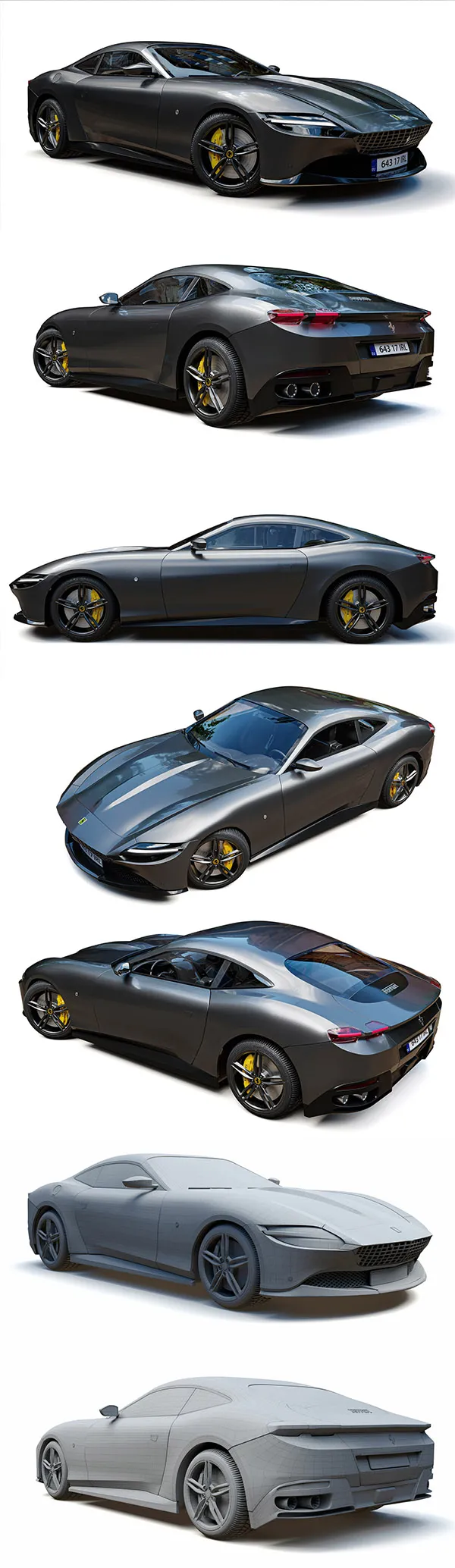 Ferrari Roma 3D Model