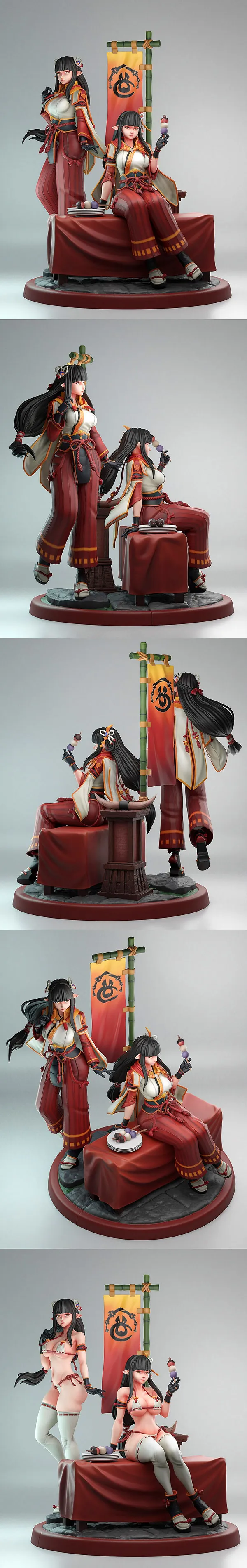 Hinoa Minoto Monster Hunter – 3D Print